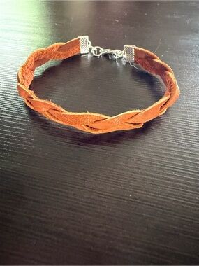 Handmade Braided Leather Bracelet